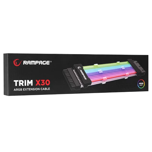 Rampage TRIM X30 GPU RGB Extended Cable