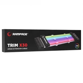 Rampage TRIM X30 GPU RGB Extended Cable