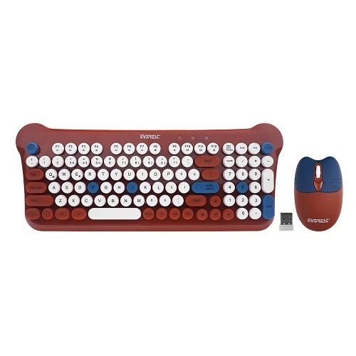 Everest KM-6244 BUNNY Wireless Keyboard & Mouse