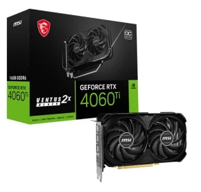 MSI GeForce RTX™ 4060 Ti VENTUS 2X BLACK 16G OC (16GB | 128bit)