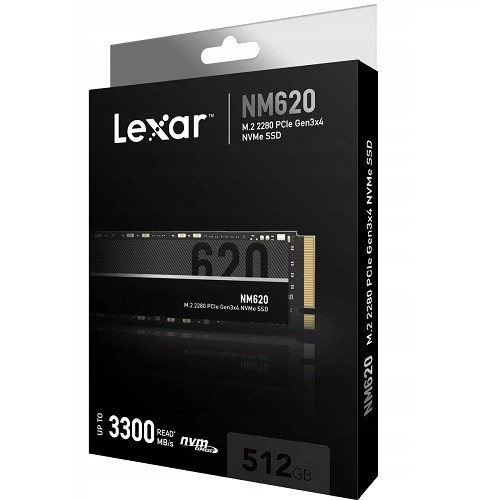 M2 SSD Lexar NM620 500 GB NVMe PCIe 2280