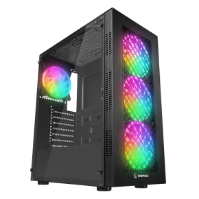Rampage PLAID V5 Mesh 600W 80+ BRONZE Computer Case