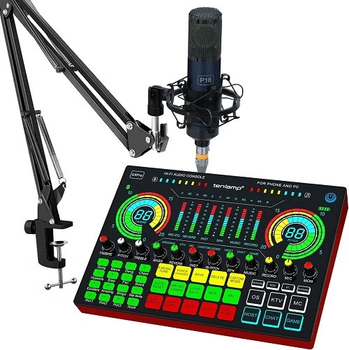 G4Pro Podcast Equipment Bundle Soundcard