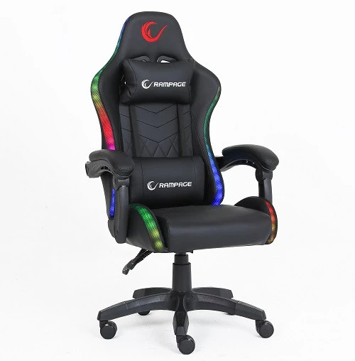 Rampage KL-R14 SIRIUS RGB Black Gaming Chair