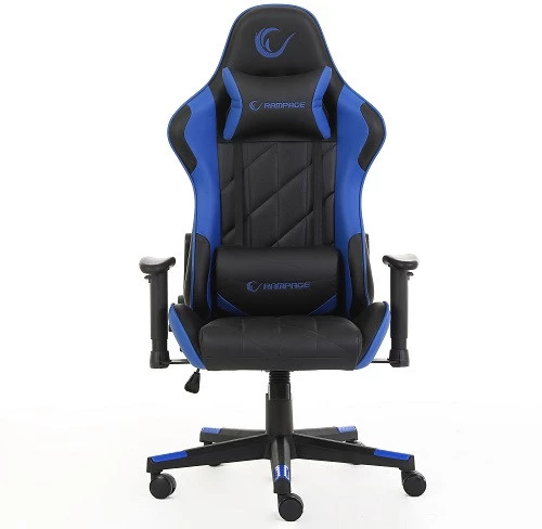 Rampage KL-R04 FALCON Black & Blue Gaming Chair