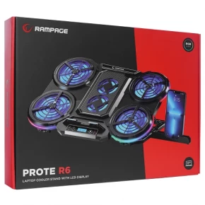 Rampage PROTE R6 Gaming Cooling Pad