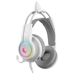 Rampage RM-K91 X-Catty WHITE 7.1 RGB Gaming Headset