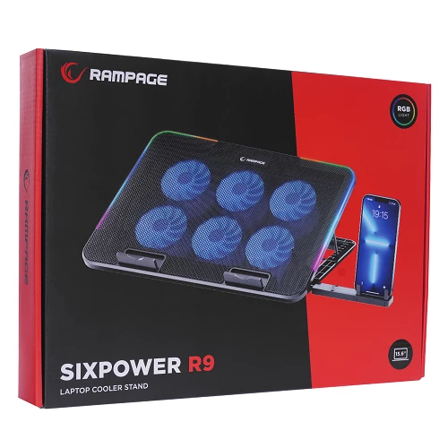 Rampage SIXPOWER R9 Gaming Cooling Pad
