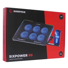 Rampage SIXPOWER R9 Gaming Cooling Pad