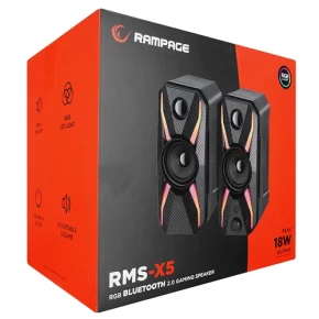 Rampage RMS-X5 RGB Gaming Speakers