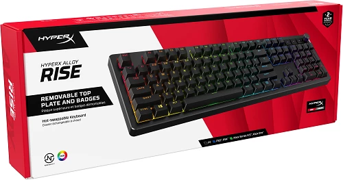 HyperX Alloy Rise (7G7A3AA) Mechanical Gaming Keyboard (Red Switch)