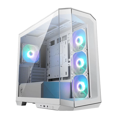 MSI Gaming MAG PANO M100R PZ White Computer Case