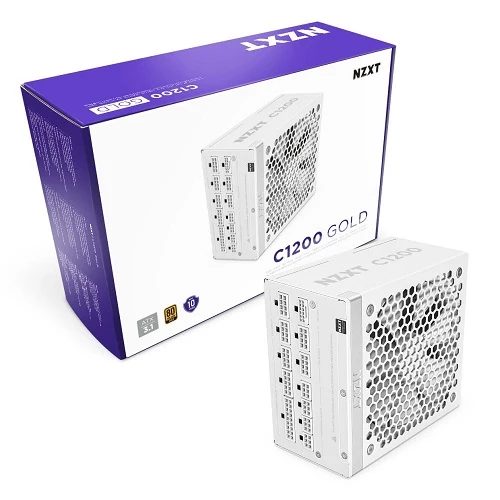 NZXT C1200 1200W 80 PLUS® Gold White Modullar Power Supply