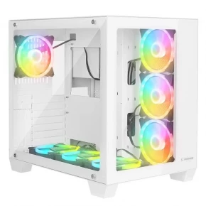 Rampage ICEWAVE White RGB Computer Case