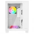 Rampage ICEWAVE White RGB Computer Case