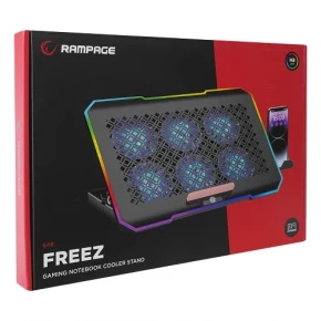 Rampage S48 FREEZ Black Laptop Cooling Stand