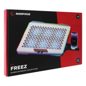 Rampage S48 FREEZ Silver Laptop Cooling Stand
