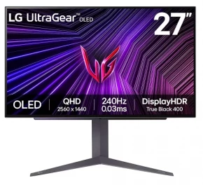 LG UltraGear 27-inch QHD 240 Hz (LG27GS93QE) OLED Gaming Monitor