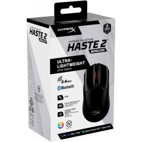 HyperX Pulsefire Haste 2 Black Wireless Gaming Mouse (6N0B0AA)