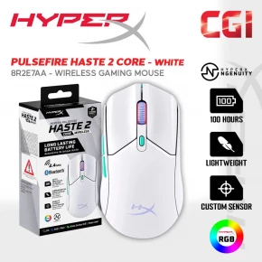 HyperX Pulsefire Haste 2 Mini White Wireless Gaming Mouse (7D389AA)