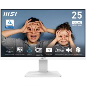 MSI PRO MP253W 24.5-inch FHD 100 Hz White Gaming Monitor