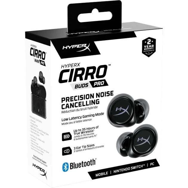 HyperX Cirro Gaming Buds Pro Black (727A5AA)
