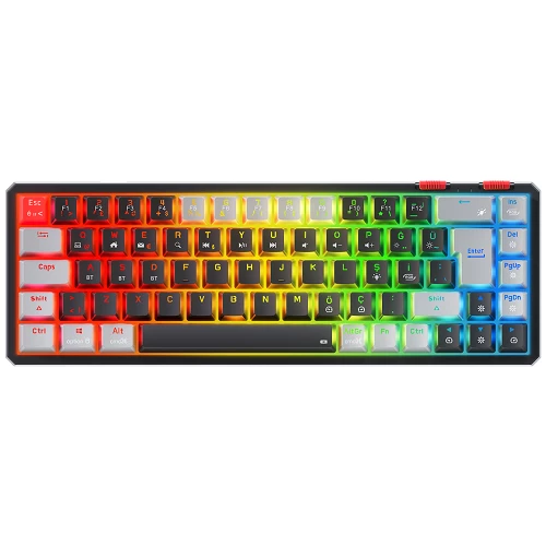 Rampage YORU Mini PRO Black/Grey Wireless Gaming Keyboard