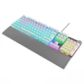 Rampage BLADE PLUS KB-R28 White Gaming Keyboard (Red Switch)