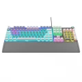 Rampage BLADE PLUS KB-R28 Grey/White Gaming Keyboard (Red Switch)
