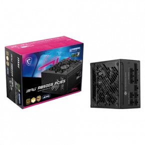 MSI MPG A850GS 850W 80 PLUS® Gold Full Modullar Power Supply