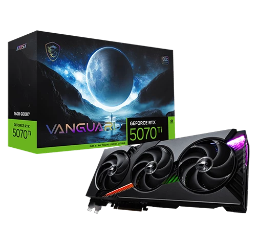 MSI GeForce RTX™ 5070 Ti 16G Vanguard SOC (16 GB | 256 Bit)