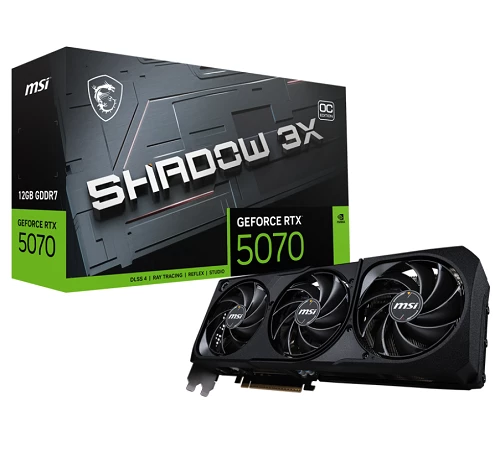 MSI GeForce RTX™ 5070 Shadow 3X OC (12 GB | 192 Bit)