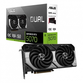 ASUS Dual GeForce RTX™ 5070 12GB (8GB | 192bit)