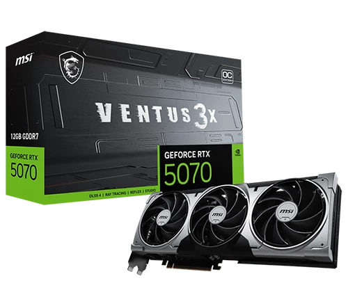 MSI Geforce RTX 5070 Ventus 2X OC (12 GB | 192 Bit)