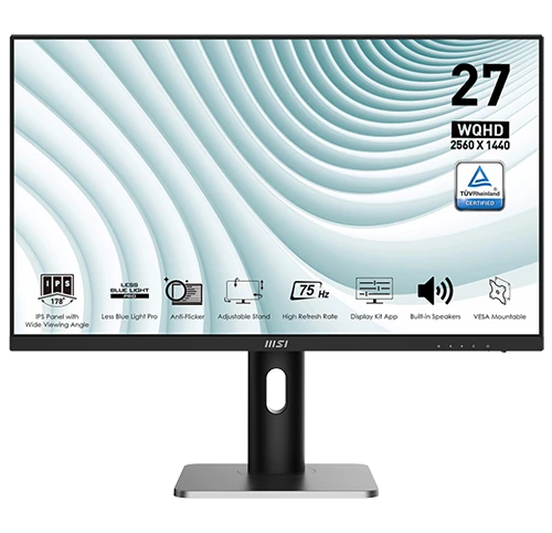 MSI PRO MP273QP 27-inch QHD IPS Business Monitor