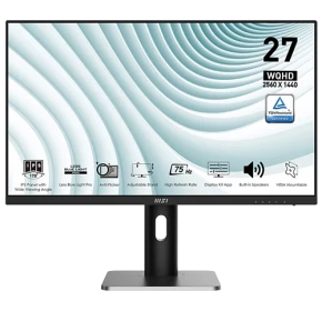 MSI PRO MP273QP 27-inch QHD IPS Business Monitor