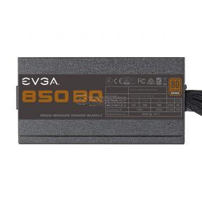 EVGA BRONZE 850W 80+ (110-BQ-0850-V1) Power Supply