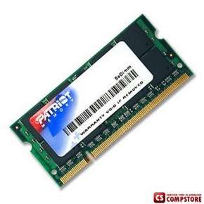 SoDimm Patriot  4 GB (PC3-10600 1333MHz CL9)