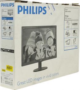 Monitor Philips SmartControl Lite 22-inch (223V5LHSB2) (IPS | HDMI | D-Sub | MHL)