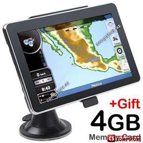GPS навигатор 7.0" TFT LCD Touch WIN CE 5.0 Car GPS Navigation (Bluetooth/ Music/ Movie/ eBook/ Calculator/ 4GB TF)