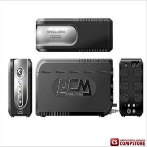 UPS Powercom IMP-1000 VA (1000 VA Back  RS232 Tel/Fax   AVR with LCD, best design)