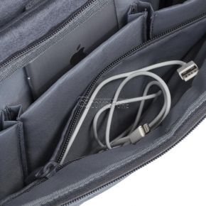 RivaCase 7530 Gray Alpendorf Series 15,6-16 inch Laptop bag