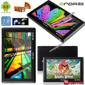 "ONDA" Google Android 4.0.3 7" Multi-Touch Screen WiFi Tablet PC Netbook PDA UMPC (Sun4i ARMv7/ 323MB DDR2/ 8GB HD)