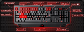A4Tech Bloody Q100 Gaming Keyboard