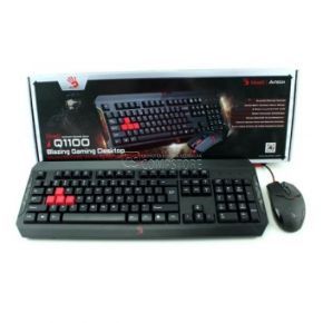 A4Tech Bloody Q1100 Gaming Mouse Keyboard