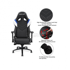 Anda Seat Assassin King Blue Gaming Chair (AD4XL-03-BWS-PV)