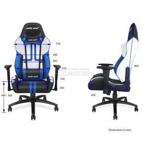 Anda Seat Viper Series Blue Gaming Chair (AD7-05-BWS-PV)