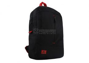 Addison Private Style Black & Red Laptop Backpack 15.6-inch (300442)