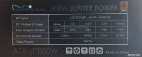 Apevia Jupiter Series ATX-JP1000W 1000W 80 PLUS Bronze ATX12V Power Supply