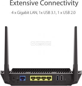 ASUS RT-AX56U AX1800 Dual Band WiFi 6 Router